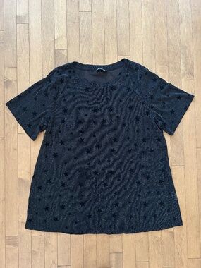 BloomChic ⎸ Sheer Stars Top